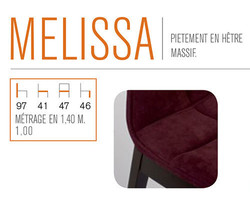  Chaise MELISSA