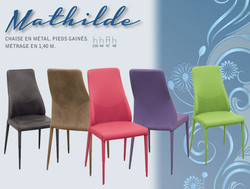  Chaise et Fauteuil MATHILDE